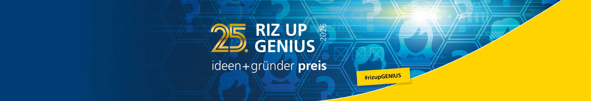 Top Header 25 RIZ UP GENIUS ohne Logos